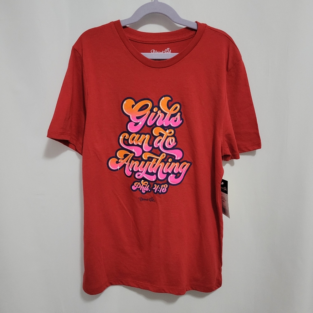 Blessed Girl Kids T-Shirt, Size L, New With Tags